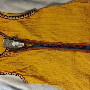 STOP EVERY WEAR sleeveless top. Authentic Rajasthan top. Stunning detail